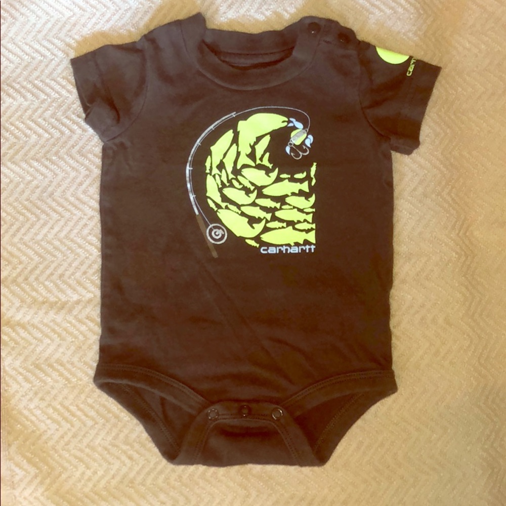 Carhartt Baby Boy onesie 6m like new!